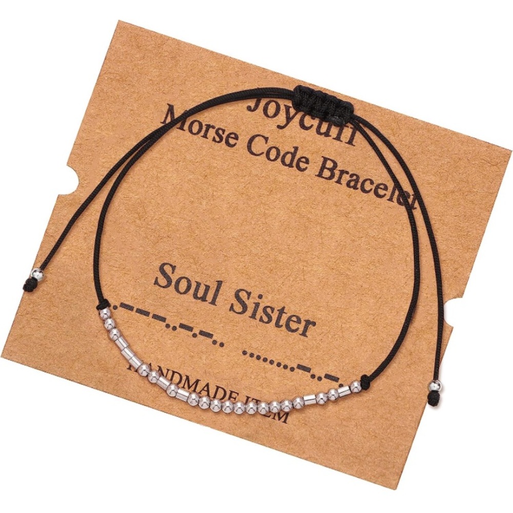 Soul Sister Morse Code Bracelet